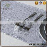New Trendy Bold Sequin Silver Table Runner for Decoration thumbnail-1
