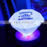 Supply Creative FashionDiamond LED Small Night Light / Lamp --Happy Birthday thumbnail-1
