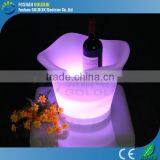 PE Plastic 16 Color Changing Rechargeable Bar LED Ice Bucket For Beer thumbnail-5