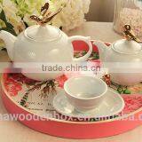 2015 Hot Sell Factorymade Wooden Tray With Refined Painting thumbnail-2