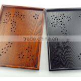 2015 Multi Shape Wooden Food Tray Plate,hollow Home Decoration Tea Tray thumbnail-1