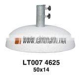 Vietnam Wholesale White Round Terrazzo Parasol Base thumbnail-1