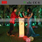 White Colored Furniture With Lighting Show GF305 thumbnail-4