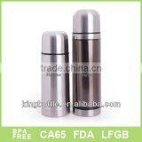 Plastic and 201stainless Steel Vacuum Flask With Cup thumbnail-1