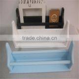 White Modern Bedroom Furniture Wooden Bedside Table thumbnail-4