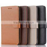 High Quality Crazy-horse PU Card Bumper/pocket Cell Phone Case for LG thumbnail-1