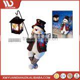 High Quality Antique Santa Resin Christmas Ornament Led Lantern Light thumbnail-1