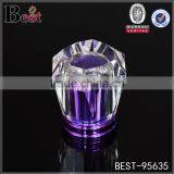 Purple Crystal Flower Cap Perfume, Surlyn Flower Cap Perfume for Crimp on Neck Perfume Bottle thumbnail-1