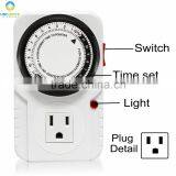 2017 Hot Sale American Standard 24 Hours Mini Mechanical Timer With Switch thumbnail-1