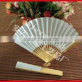 Popular Double Sides Paper Bamboo Hand Fan thumbnail-3
