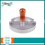 Aluminum Hamburger Presses Patties Maker for Barbecue Kitchen Meat Tools for Burgers Press thumbnail-1