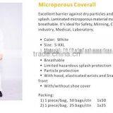 Microporous Working Safety Disposable Coverall From Factory Directly thumbnail-1