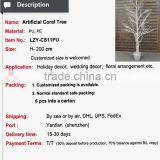 White Tree Wedding Decoration Artificial White Dry Tree Branch Coral Wedding Tree for Centerpieces thumbnail-2