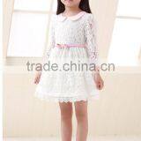 2015 Winter Lace Casual Girls Dress Cute Fashion Girl Party Children Dress Vestido Meninas Baby Princess Dress Kids Dress thumbnail-6