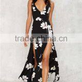 2017 Fashion Style New Design Maxi Long Dress for Girls Sexy Dress thumbnail-2