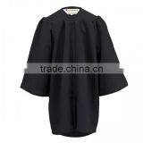 Black Graduation Gown With Cap High Quality thumbnail-3