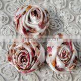 Cute Handmade Satin Ribbon Flowers Bows Rosettes thumbnail-1
