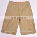 Stock Shorts of Kid's Summer Wear Cotton/rayon Cargo Shorts for America thumbnail-3