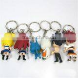 Wholesale Fairy Tail Figure Toy Cartoon Anime Souvenirs PVC Keychain for Children Gifts thumbnail-2