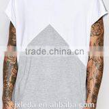 Cheap Price Super Oversized Sleeveless Cut and Sew Casual Men T-shirt thumbnail-3