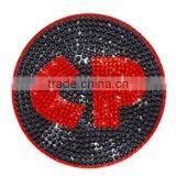 Rainbow Peace Rhinestone Sticker Eco-friendly Acrylic Stone Printing Plastic Sticker For Phone Decoration thumbnail-5