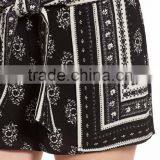 MGOO Latest Design Beautiful Pattern Women Shorts Sublimation Printing Chiffon Jogger Pants thumbnail-5