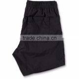 Black And White Nylon Elastic Waist Board Shorts Customize Chain Link Screen Print Graphics Swim Shorts 100% Nylon Zipper thumbnail-5