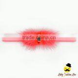 FDK269 Lovebaby Cheap Baby Girls Sequin Plastic With Hairy Kids Girls Headbands thumbnail-5