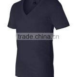 Fashion Cheap Plain Cotton Deep v Neck t Shirts for Men thumbnail-2