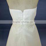 Western New Strapless Corset Wedding Dress thumbnail-5