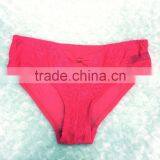 Lace Top See Through Polymide Bra and Panty Brief Shantou Quality Underwear Sanhui thumbnail-3