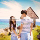 The New Summer 2016 Han Edition of Short Sleeve Shorts Knitted Cotton Lovers Pajamas Casual Leisurewear Suit Women Short thumbnail-6