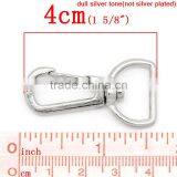 High Quality Silver Tone Carabiner Swivel Clasps For Key Ring thumbnail-2