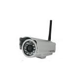 Wireless monitor Camera with 15m Night View and Motion Detection Supports G-mail/Hot-mail Functions