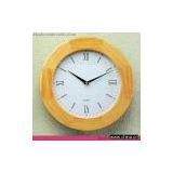 Round Wooden Wall Clock thumbnail-1