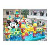 Outdoor Inflatable Amusement Park / Children Playground Equipment For Kids