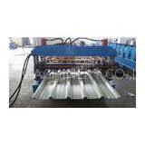 Chains Transmission 11kw Tile Roof Panel Roll Forming Machine With 22 Stations