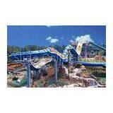 Giant Green High Speed Aqua Park Slide / Water Roller Coaster Games for Spray Park Equipment thumbnail-1
