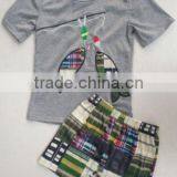 Conice Style Fish Design 2017 Wholesale Boutique Baby Romper for Infant Children thumbnail-5