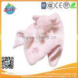 Wholesale Grey Elephant Baby Doudou Comforter Blanket Animal Toy thumbnail-6