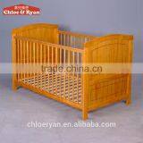 Multi-purpose Baby Bed Wooden Antique Baby Crib thumbnail-2