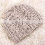 WOOL WINTER KNITTED HAT