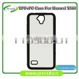 2d Sublimation Heat Transfer PC +TPU Silicon Blank Cell Phone Case for Prosub-Huawei Y560