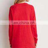 Custom Pullover Plain Women Hoodies/crewneck Sweatshirt thumbnail-2