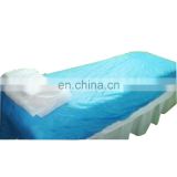 Non-woven Hospital Medical Disposable Bed Sheet Blue/disposable nonwoven bed sheet/bed cover