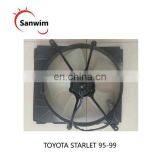 1995 1996 1997 1998 1999 Fits TO-YO-TA STA-RLET Radiator Cooling Fan thumbnail-2
