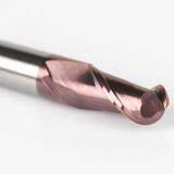 High Precision Solid Carbide Ball Nose End Mill 2 / 4 Flute 1-20mm Tapered Cutting Tools thumbnail-2