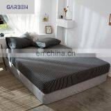 100% Cotton Knit Fabric Fitted Sheet Mattress Protector Queen Size Mattress Cover Four Side Elastic thumbnail-3