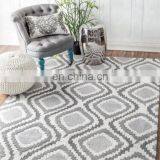 MACHINE KNITTED MICRO FIBER RUG - M502 GREY Contemporary MODERN DESIGN thumbnail-3