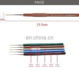 Multicolor Single Head Knitting Needle Easy Grip Crochet Hook thumbnail-2